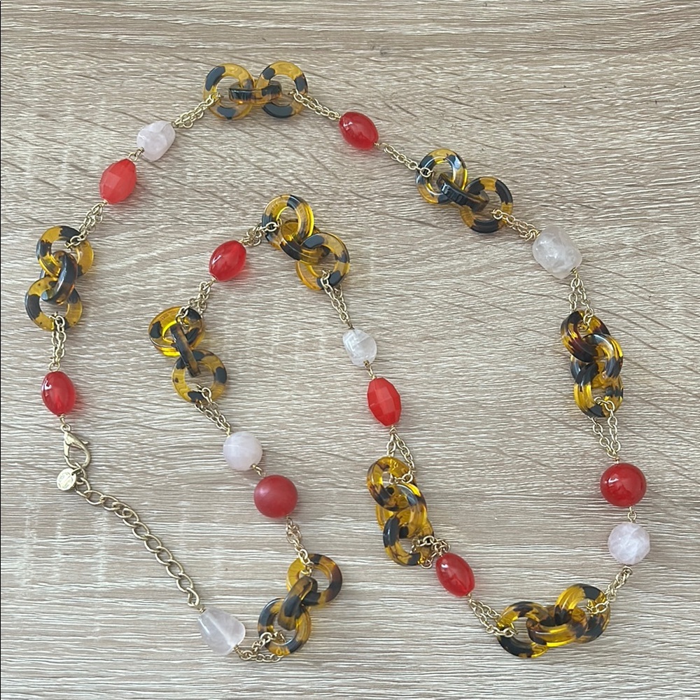 Talbots Multicolor Chain Necklace